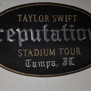 Taylor swift reputation stadium tour patch